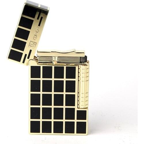 Luxury Audible Gas Lighter Jet Butane Gas Inflatable Lighter Cigarette Inflatable Can Replace The Grinding Wheel Man Gift