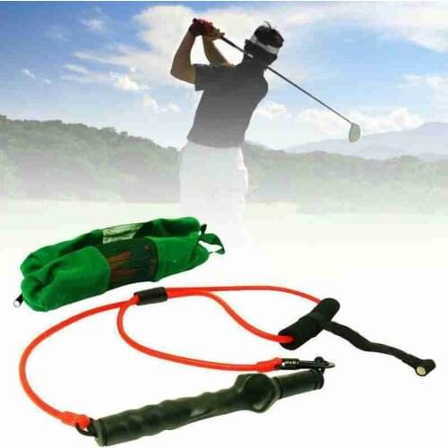 Golf Swing Tension Belt Trainer Strength Trainer Action Swing Device Trainer Golf Strong Band Correction Club Supplies Golf A2K7