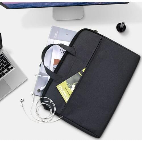 Unisex Document Bags Business Briefcase Travel Organizer Pouch Folder Passport Holder Laptop Handbag Trip Notebook Accessories