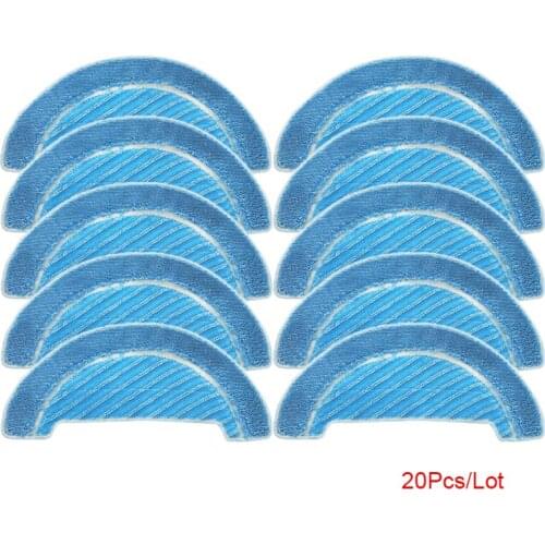 Replacement Washable Mop Cloth Rags for Cecotec Conga 1090 Robotic Vacuum Cleaner mopping pad rag Parts Accessories