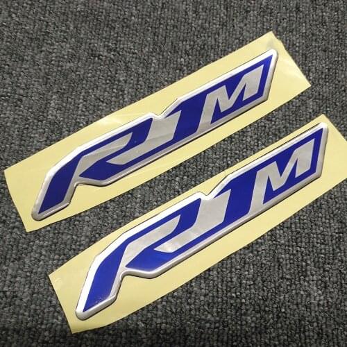 2018 2019 2020 For YAMAHA YZF R1M YZFR1M Fairing Emblem Badge Logo Knee YZF - R1M Tank Pad Stickers Decal Protector 2016 2017