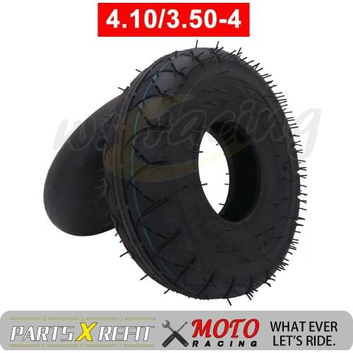 4.1/3.5-4 Heavy Duty Inner Tube outer Tyre Wheel For Electric Scooters Accessories Bicycle Tires ATV Quad Go Kart