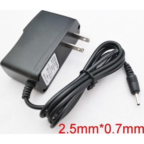 50PCS High quality 5V 2A DC 2.5mm US Plug Converter Charger with IC chip Power Supply Adapter for ALL Tablet PCQ88, yuandao,onda