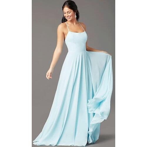 Женские шифоновые платья Blue dress China At AliExpress