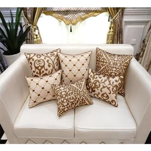 BZ153 Luxury Cushion Cover Pillow Case European embroidery cushions Home Decor Sofa Car Seat Decor Throw Pillow