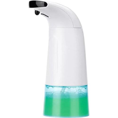 Foam Soap Dispenser 250ml Hand Wash Washer Infrared Sensing Automatic Portable Foam Liquid Soap Dispenser for Bathroom Kitchen