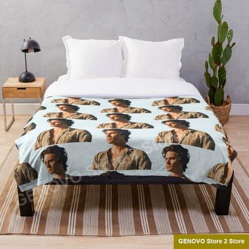 John b outer banks Blanket Fleece Art Print adult Children Warm Bed Throw Blanket newborn bayby Blanket Boys Gifts