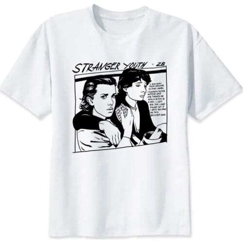 Stranger things t shirt 2017 hip hop t-shirt men O-neck mens tee shirts high qualty men shirt summer men tshirt