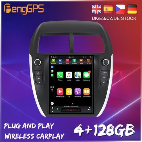 Tesla Style Android 9.0 PX6 For Mitsubishi ASX 2010 2011 - 2014 Car DVD GPS Navigation Auto Radio Stereo Video CarPlay HeadUnit