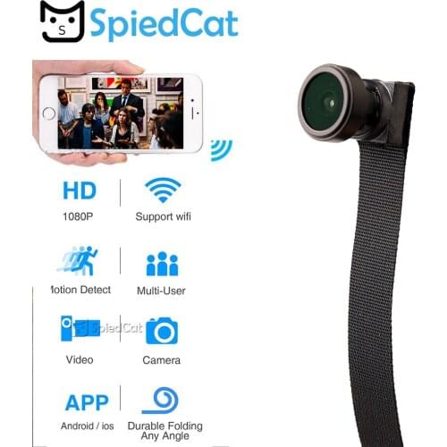 HD 1080P Wide Angle Lens WIFI Network Webcam IP P2P Mini Camera DIY Wireless Module Motion Activated DV Camera Support TF Card