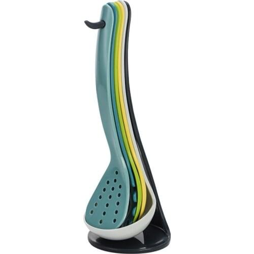 HOT-6Pcs Non-Stick Cookware Set Heat Resistant Kitchenware Soup Spoon Spatula Baking Tools Cooking Tools Set