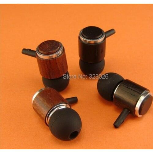 Black Macassar Ebony shell Rosewood earphone shell 10mm earphone shell