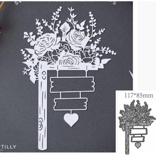 Metal Cutting Dies Cut Mold flower Decoration Scrapbook Paper Craft Knife Mould Blade Punch Stencils