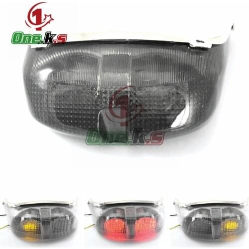 Motorcycle accessories For YAMAHA YZF R6 1999 2000 LED rear Tail Light integrated turn signal function Brake light