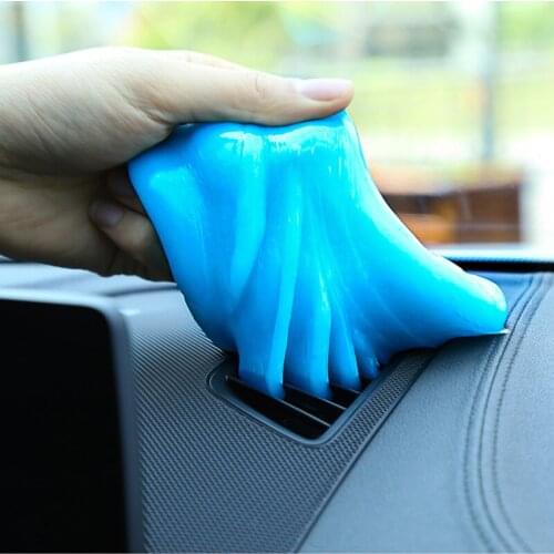 New 70ml Auto Car Cleaning Pad Glue Powder Cleaner Magic Cleaner Dust Remover Gel for Peugeot 206 207 208 301 307 308 407 2008 3