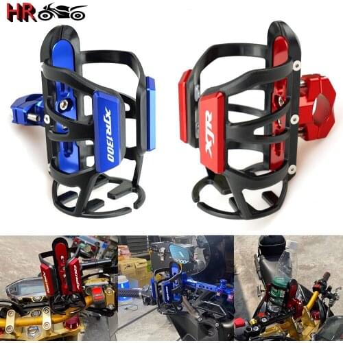 New For YAMAHA XJR400 XJR1300 XJR1200 XJR 400 1200 1300 High Quality Motorcycle CNC Beverage Water Bottle Drink Cup Holder Mount
