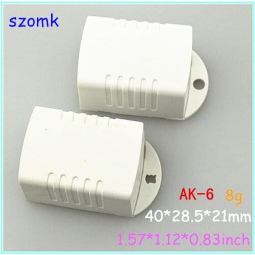 Electronics project plastic box (20 pcs) 40*29*21mm diy small LED plastic instrument enclosure, mount box distribution box