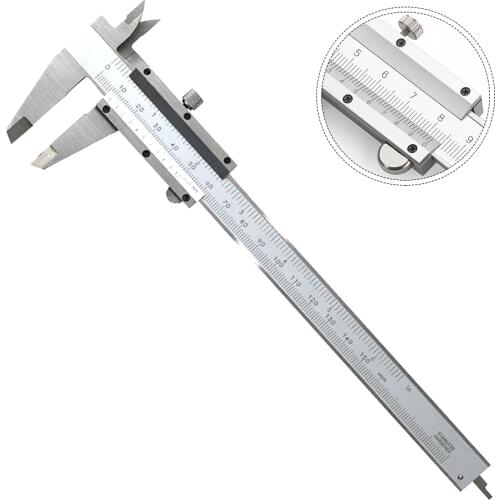 1pc Measuring Tool Stainless Steel Caliper 6 "150mm Messschieber paquimetro measuring instrument Vernier Calipers