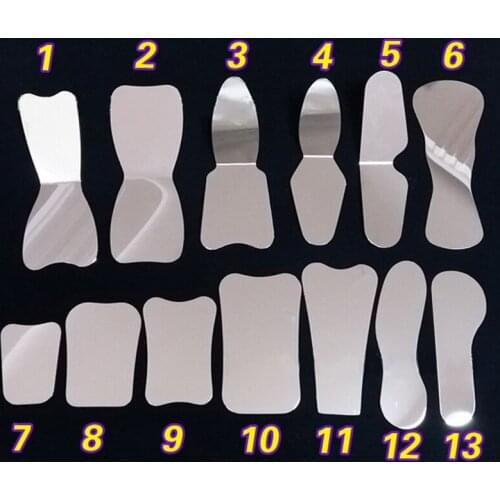 1pc Dental Folding stainless steel Reflector Orthodontic Fold Mirrors Double Sided Photography Reflector Dentist Mirror clinic