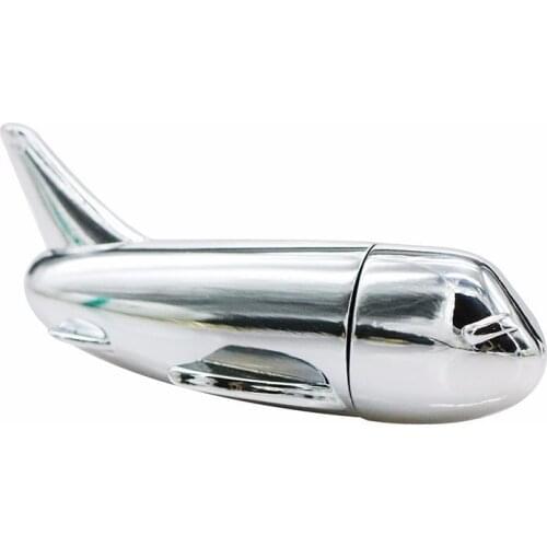 Hot Sale Aircraft Shape USB Disk 32GB 64Gb Plane Pen Drive 2.0 USB Flash Drives Memory Stick Airplane Flash Drive Card Disk Key