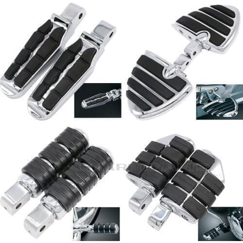 Motorcycle Rear Passenger Foot Pegs Footpegs Footrests For Triumph Thunderbird Storm Rocket III For Suzuki Volusia 800 Footboard