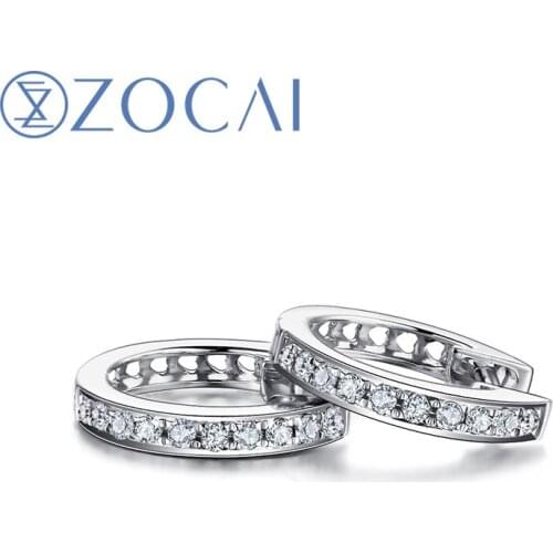 Серьги-кольца Zocai China At AliExpress