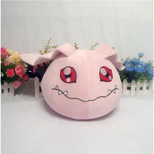 1pcs Hot Pink Digimon Monster Plush Doll YAGAMI TAICHI Greymon Koromon Stuffed Toy Cosplay Prop Christmas Gift Decor Collectible