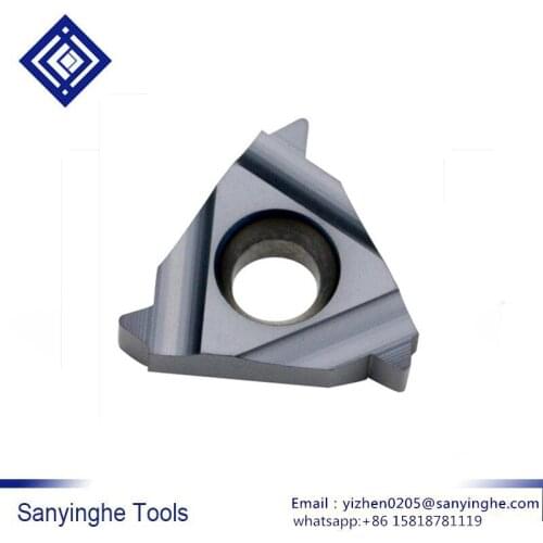 Free shipping 10pcs/lots 16ER1.0ISO KT1505 Carbide External thread turning inserts