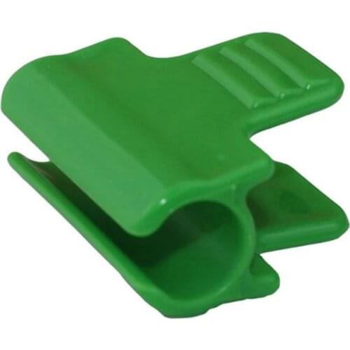 10pcs/lot Garden Supplies Greenhouse Snap Clamps Film Clips Plastic Film Buckle Clip Plant Stakes Pipe Clamps Fixed Clips