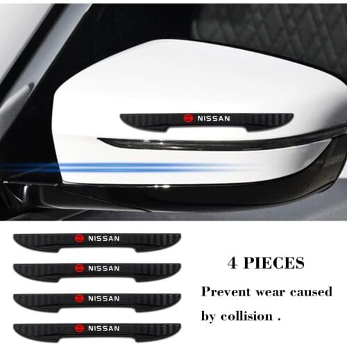 4PCS Car Styling Anti-collision Door Side Edge Protective Sticker For Nissan Nismo Tiida Teana Juke X-Trail Almera Qashqai