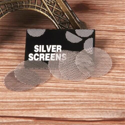 50 PCS Hookah Water Pipe Stainless Steel Tobacco Smoking Accessories Arguile Metal Filters Smoke Pipe Screen Gauze Cachimba Gift