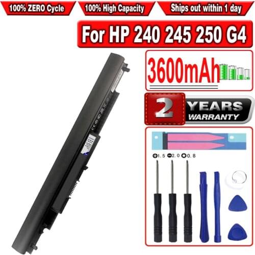 HSABAT 3600mAh HS03 HS04 HSTNN-LB6V HSTNN-LB6U Battery for HP 240 245 250 G4 Notebook PC