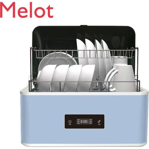 Dishwasher Automatic Household Small Desktop Installation-Free Lazy UV Disinfection Intelligent Dishwasher Large Capacity