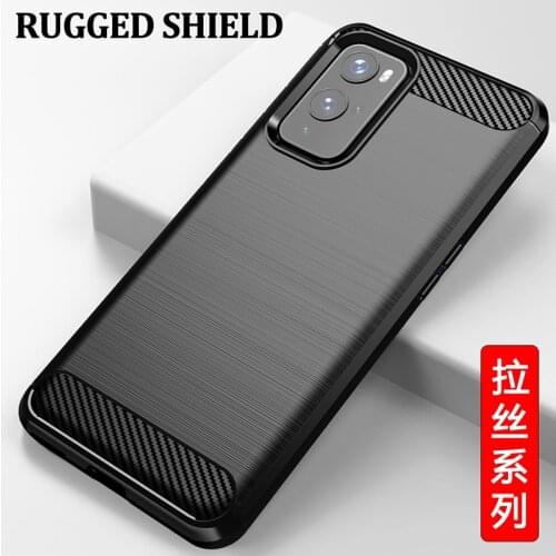 For OnePlus 9 Pro Nord N100 N10 9Pro Carbon Fiber Case Full Protection Phone Cover Shockproof Bumper Anti Drop Shell
