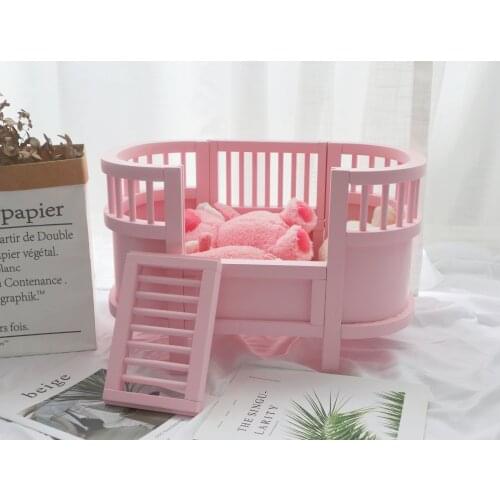 Pet wooden bed pet house pet dog bed cat kennel cat bed