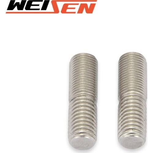 For Harley Sportster Springer Fork Bobber Chopper FXD FXL FLH 2PCS Motorcycle Handlebar Riser Stud Bolt Kit Adapter