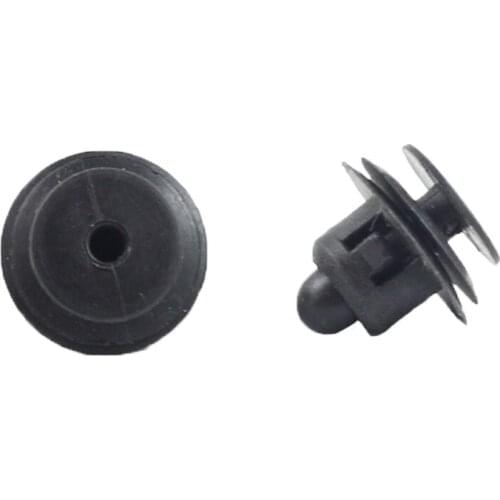 100pcs Brand New Black Plastic Clip Fastener Auto Door Panel Trim Retainers For Nissan Car accessories