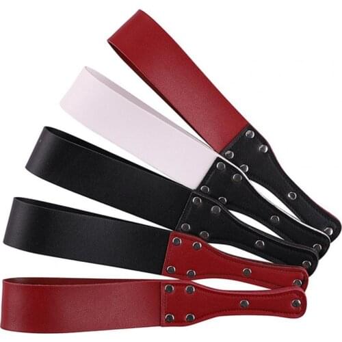 Slave Whip Adult Games BDSM Bondage Fast Adaptation Manipulate Faux Leather Sex Pleasure Flogger for Adult Men and Women