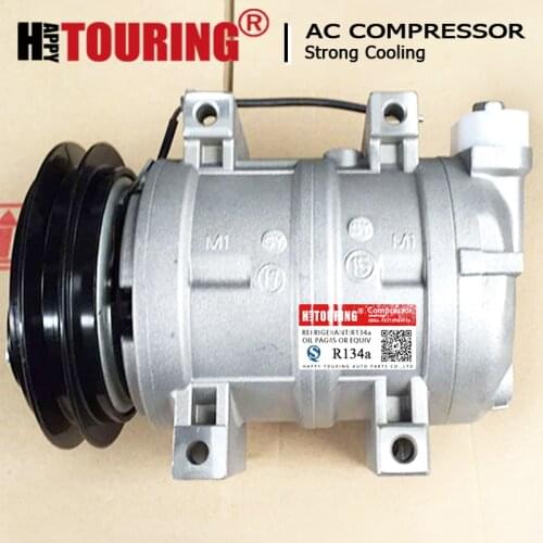 DKS15CH Air AC Compressor for Mitsubishi L200 2.5 TD D 4D56T MR190619 506011-7303 506011-7301 506211-6520 5060117303 5062116522