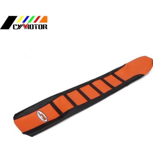 Motorcycle Leather Gripper Soft Seat Cover For SX EXC XCW SXF 85 105 125 150 200 250 300 350 450 500 525 11 12 13 14 15