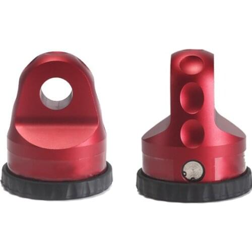 Red Shackle Mount Aluminum Alloy Aluminum Thimble fairlead Shackle Mount Hook connector for