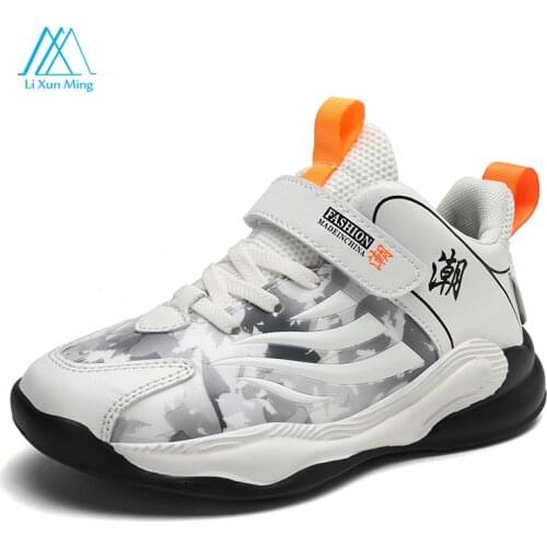Summer Couple Trend Professional Anti-skid Anti-collision Wear-resistant And Shock-absorbing Basketball Shoes For Boys And Girls