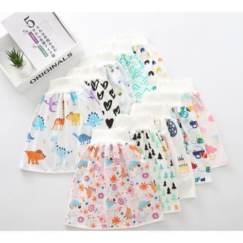 1mebaby washable cotton waterproof diaper reusable diaper children diaper skirt baby diaper replacement pad men and women