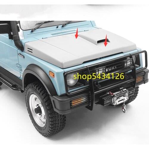 Unpainted Plastic Engine Motor Cover For 1:6 Capo Sixer1 Samurai Jimny Remote Control Car Option Parts