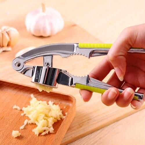 Stainless Steel Kitchen Vegetable Tool Alloy Crusher Garlic Presses Kitchen Tools Accessories
