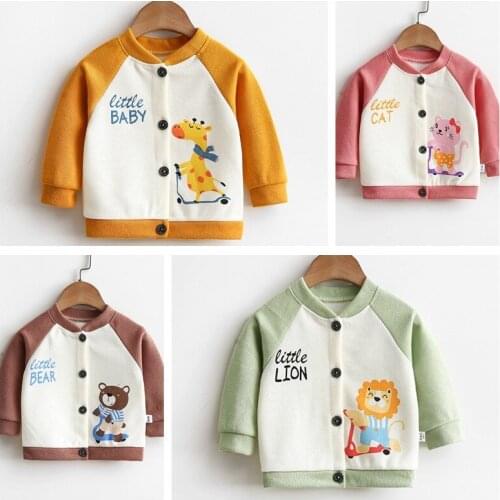 Autumn Childrens Clothes Cardigan Sweater Coat Fashion Girl Jackets Baby Boy Clothing Casual Knitting Shirt Boutique Kids Wear