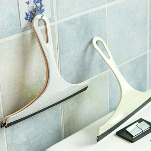 Useful Glass Window Wiper Soap Cleaner Squeegee Mirror Brush Blade Car Blade Bathroom Shower Mirror Car Home G6M4
