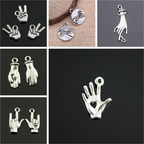 Malzahar Palm Connector Charms diy jewelry bracelet charms for jewelry making kit accessories
