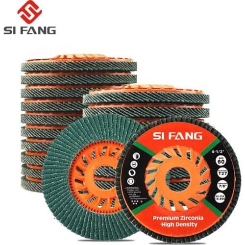 115mm 4.5 Inch Professional Flap Discs Sanding Discs 60/80/120/240/320 Grit Grinding Wheels Blades For Angle Grinder 2/5/10PCS