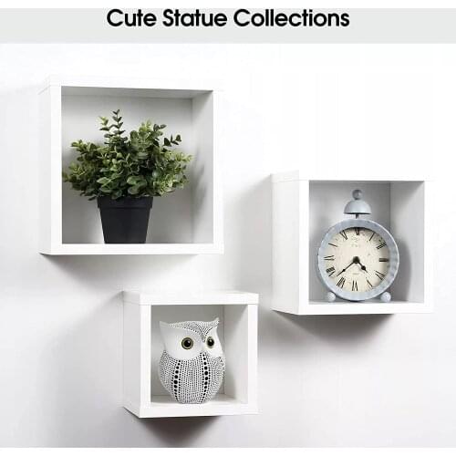 Nordic creative wave dot owl resin decoration bedroom porch desktop model room personalized handicraft decoration